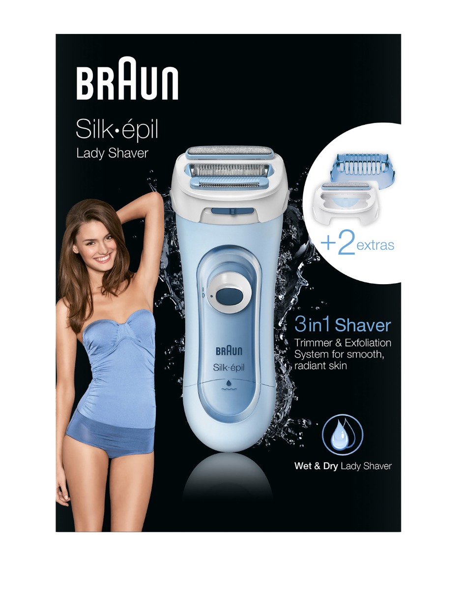 Braun Lady Style 5160 dámský holicí strojek Blue Braun