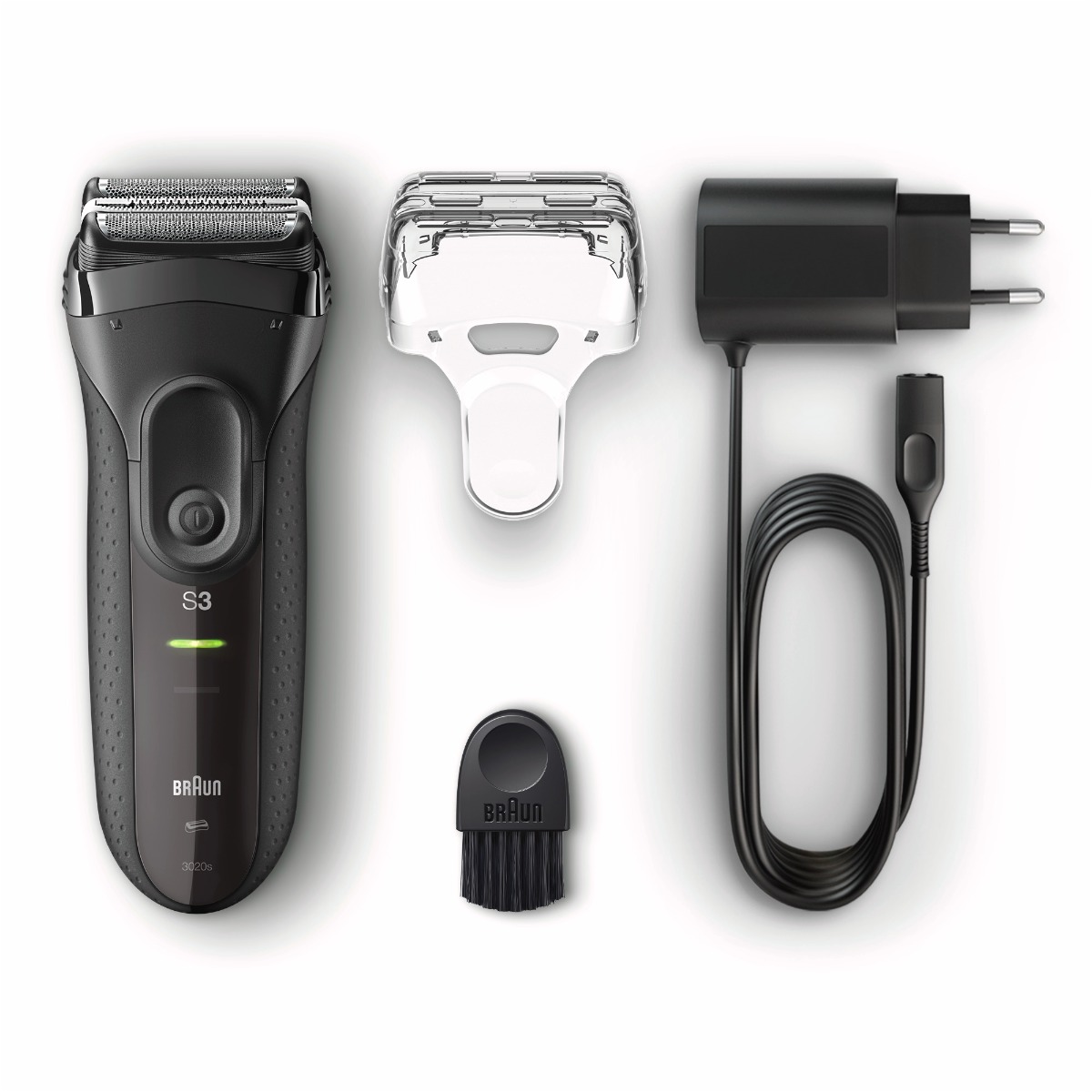 Braun Series 3 Pro Skin 3020s pánský elektrický holicí strojek černý Braun