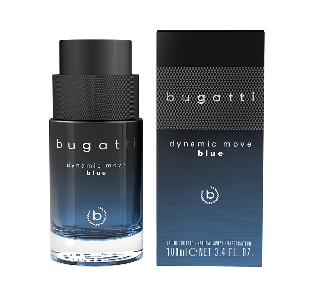 Bugatti Dynamic Move Blue toaletní voda pro muže 100 ml Bugatti