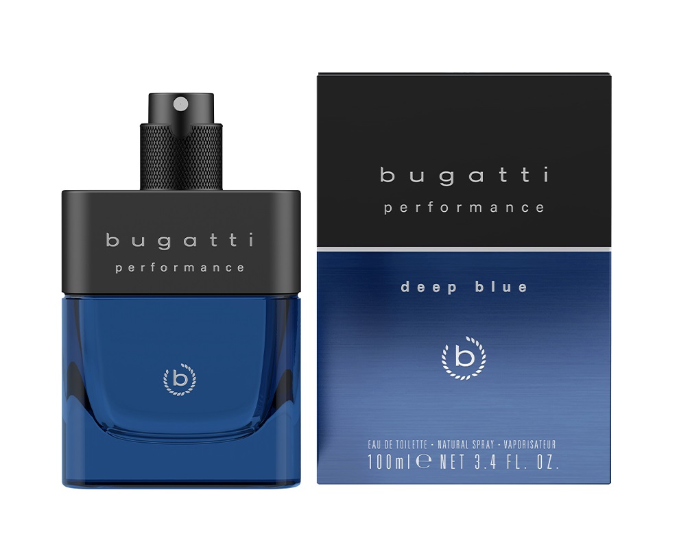 Bugatti Performance Deep Blue toaletní voda pro muže 100 ml Bugatti