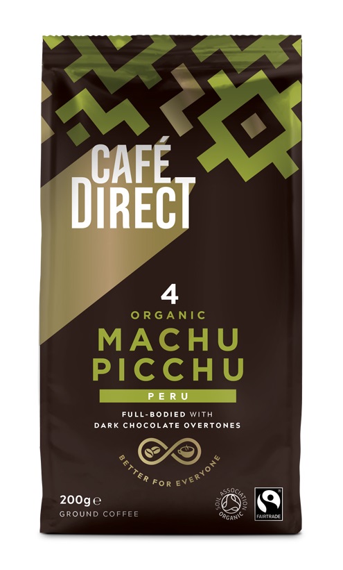 Cafédirect BIO Machu Picchu SCA 82 C mletá káva 200 g Cafédirect