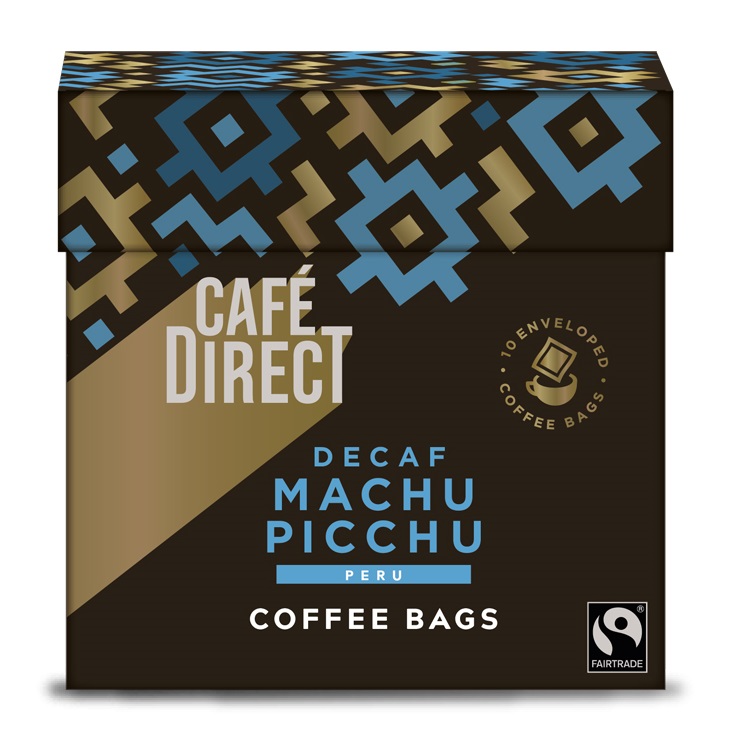 Cafédirect Machu Picchu SCA 80 mletá káva bez kofeinu 10x7 g Cafédirect