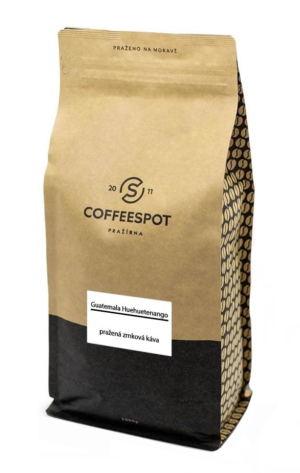 Coffeespot Guatemala Huehuetenango zrnková káva 1000 g Coffeespot