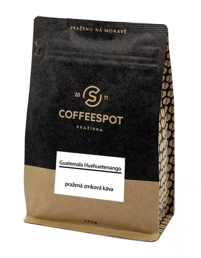 Coffeespot Guatemala Huehuetenango zrnková káva 250 g Coffeespot