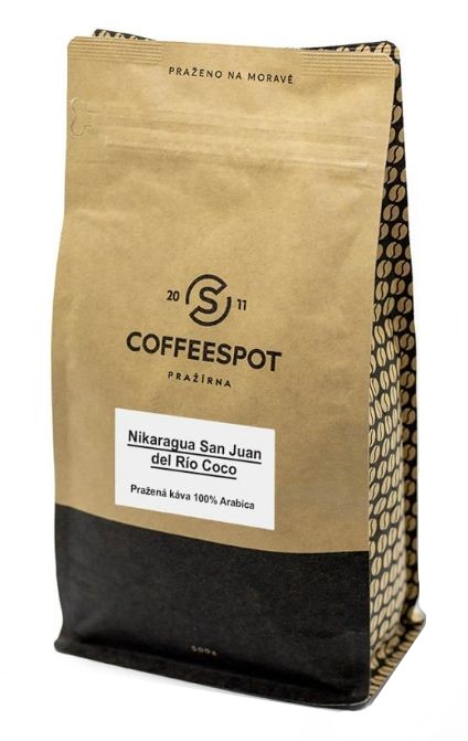 Coffeespot Nikaragua San Juan del Río Coco zrnková káva 500 g Coffeespot