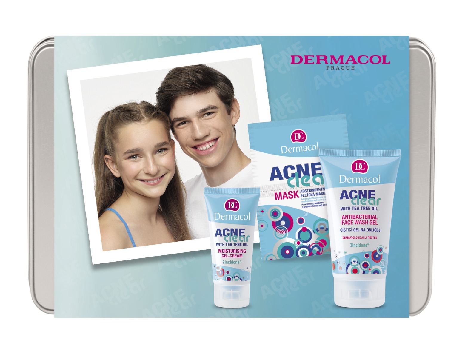 Dermacol Acneclear dárková sada 4 ks Dermacol