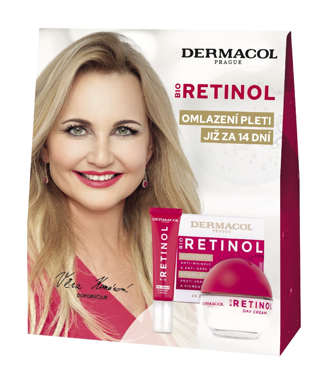 Dermacol Bio Retinol dárková sada 2 ks Dermacol