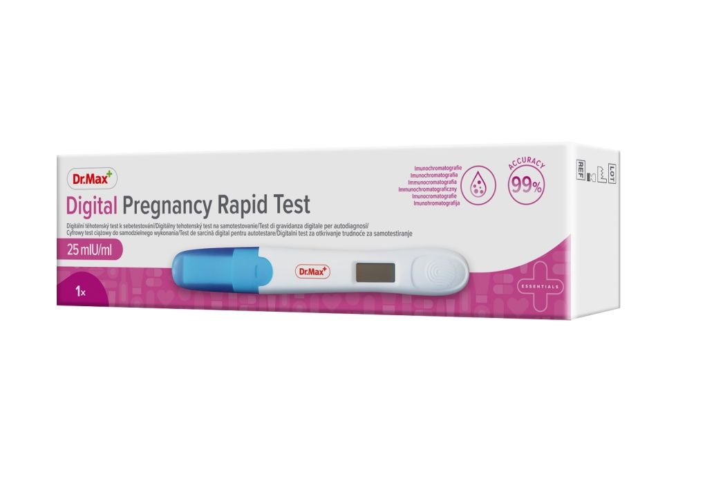 Dr. Max Digital Pregnancy Rapid Test těhotenský test 1 ks Dr. Max