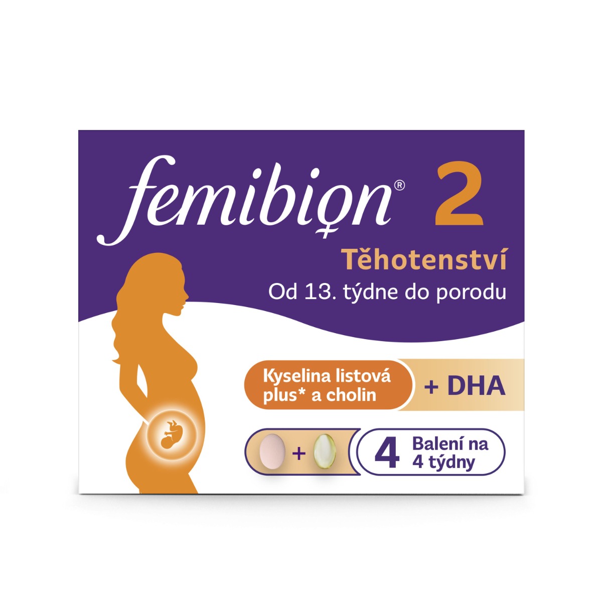 Femibion 2 Těhotenství 28 tablet + 28 tobolek Femibion