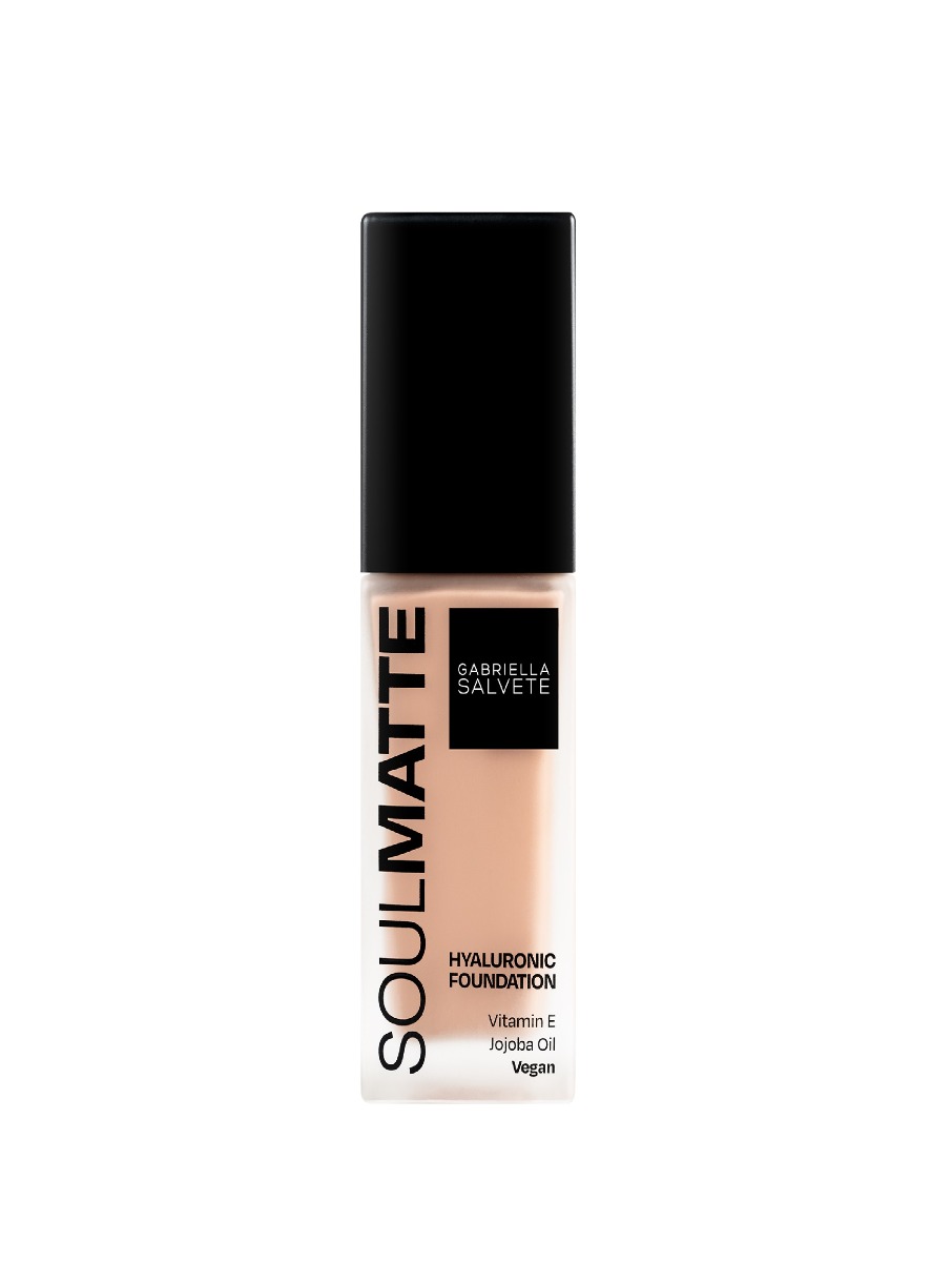 Gabriella Salvete Soulmatte Foundation Hyaluronic 03 Neutral Beige make-up 30 ml Gabriella Salvete