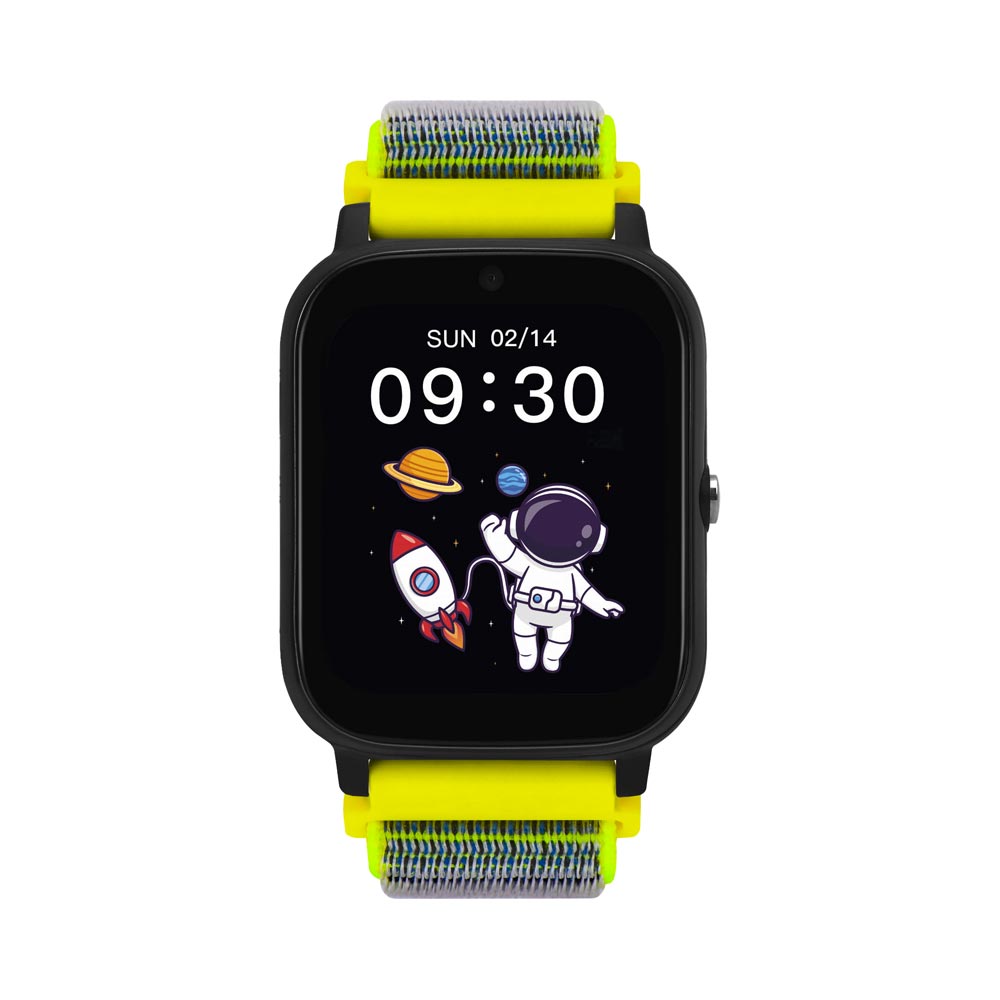 Garett Smartwatch Kids Tech 4G dětské chytré hodinky Green Velcro Garett