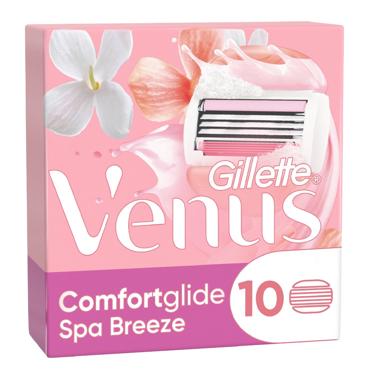 Gillette Venus ComfortGlide Spa Breeze náhradní hlavice 10 ks Gillette