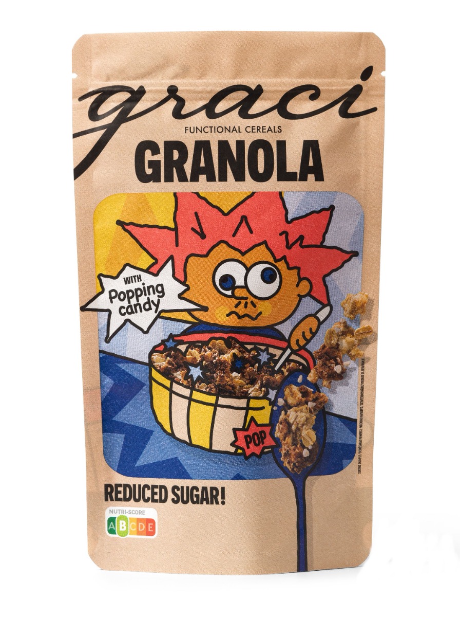 Graci Granola Popping candy 250 g Graci