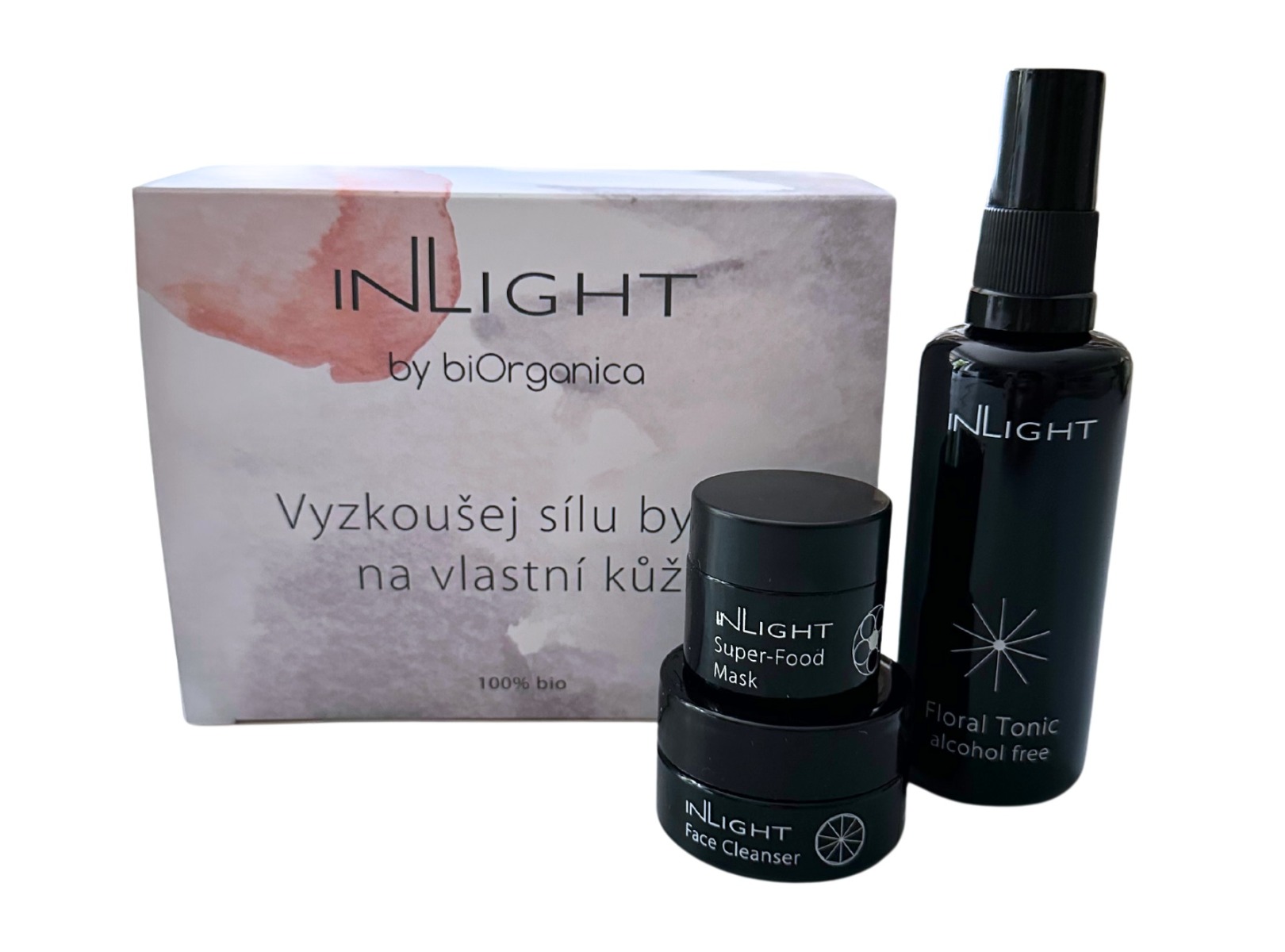 Inlight BIO sada pro čištění a lifting pleti 3 ks Inlight