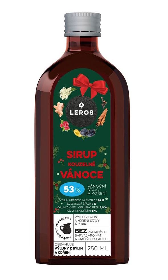 Leros Sirup Kouzelné Vánoce 250 ml Leros