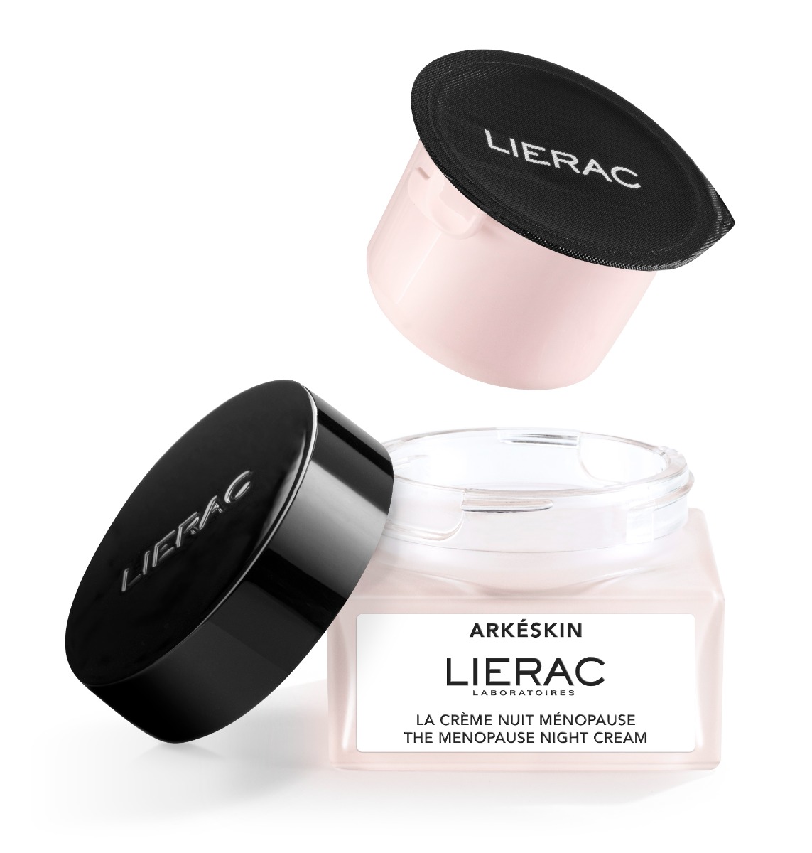 Lierac Arkéskin Noční krém na období menopauzy náhradní náplň 50 ml Lierac