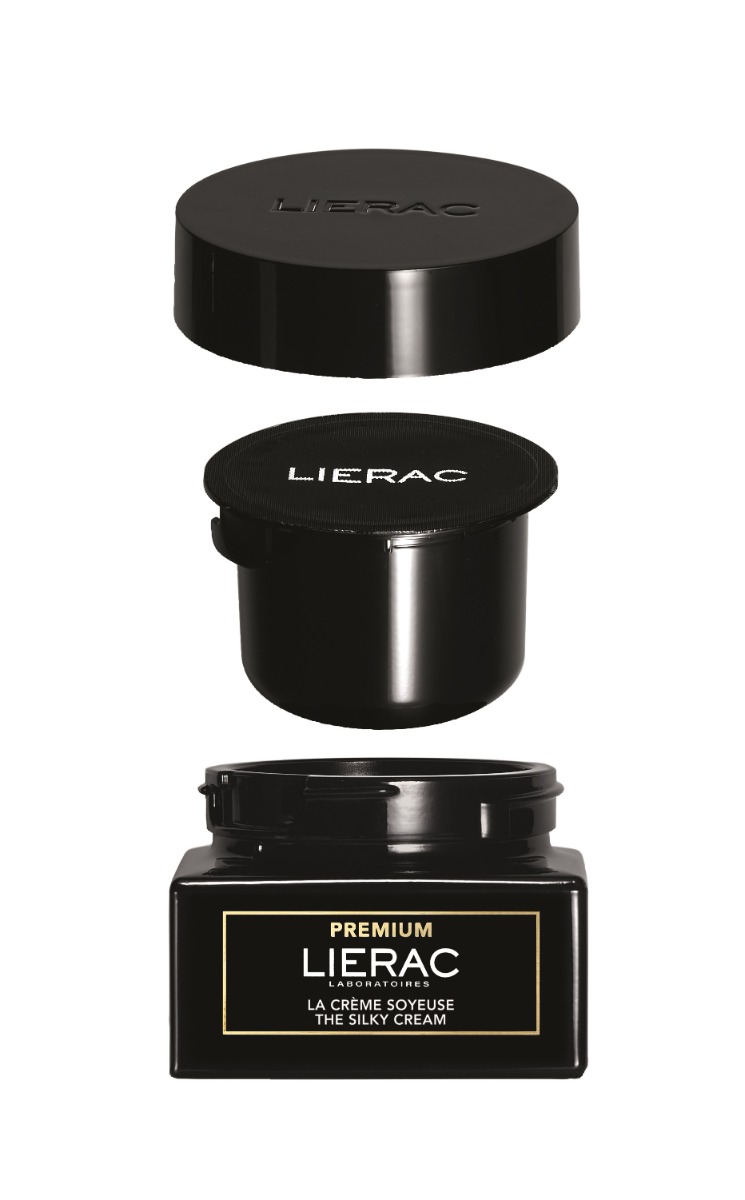 Lierac Premium Hedvábný krém proti příznakům stárnutí náhradní náplň 50 ml Lierac