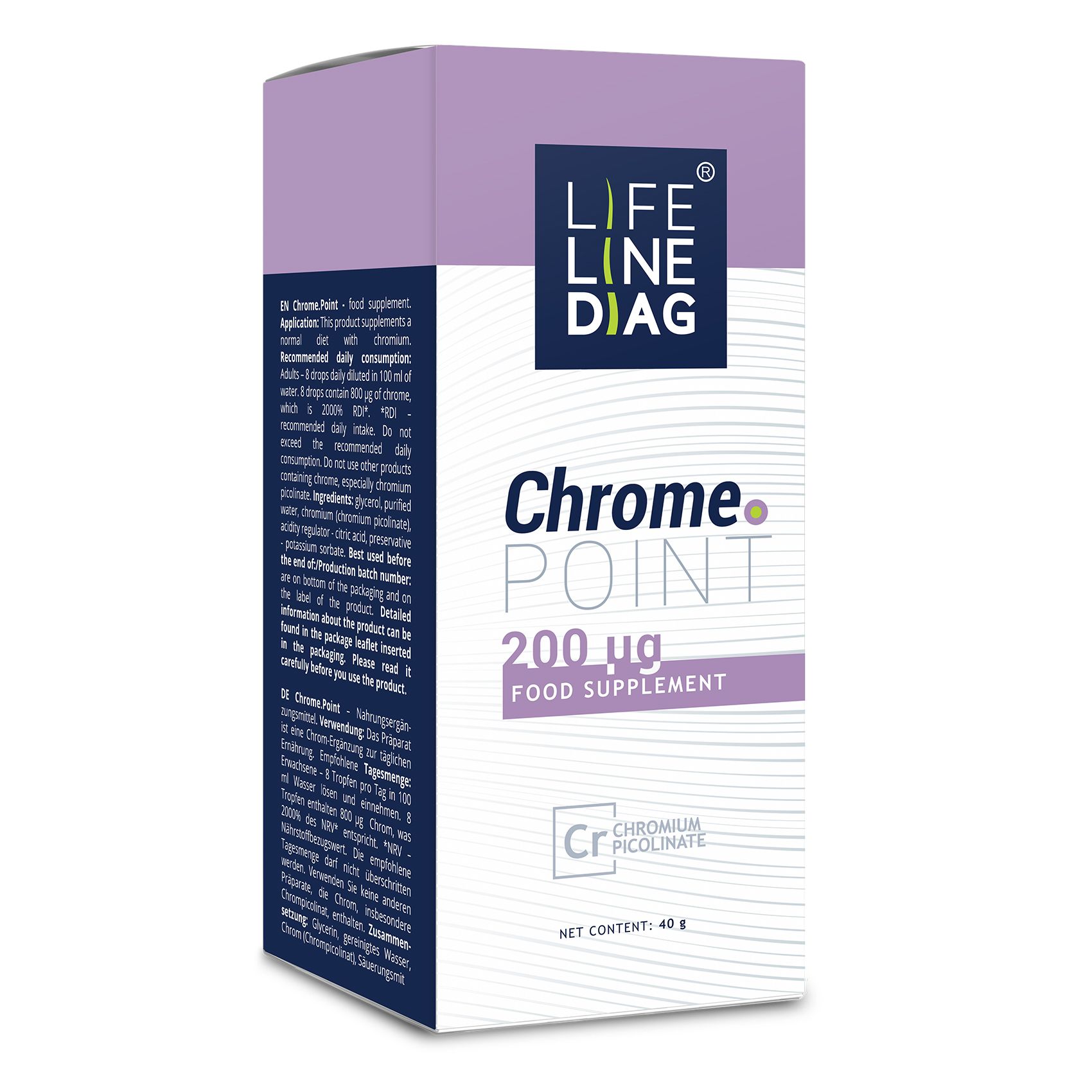 Lifeline Diag Chrome Point 40 g Lifeline Diag