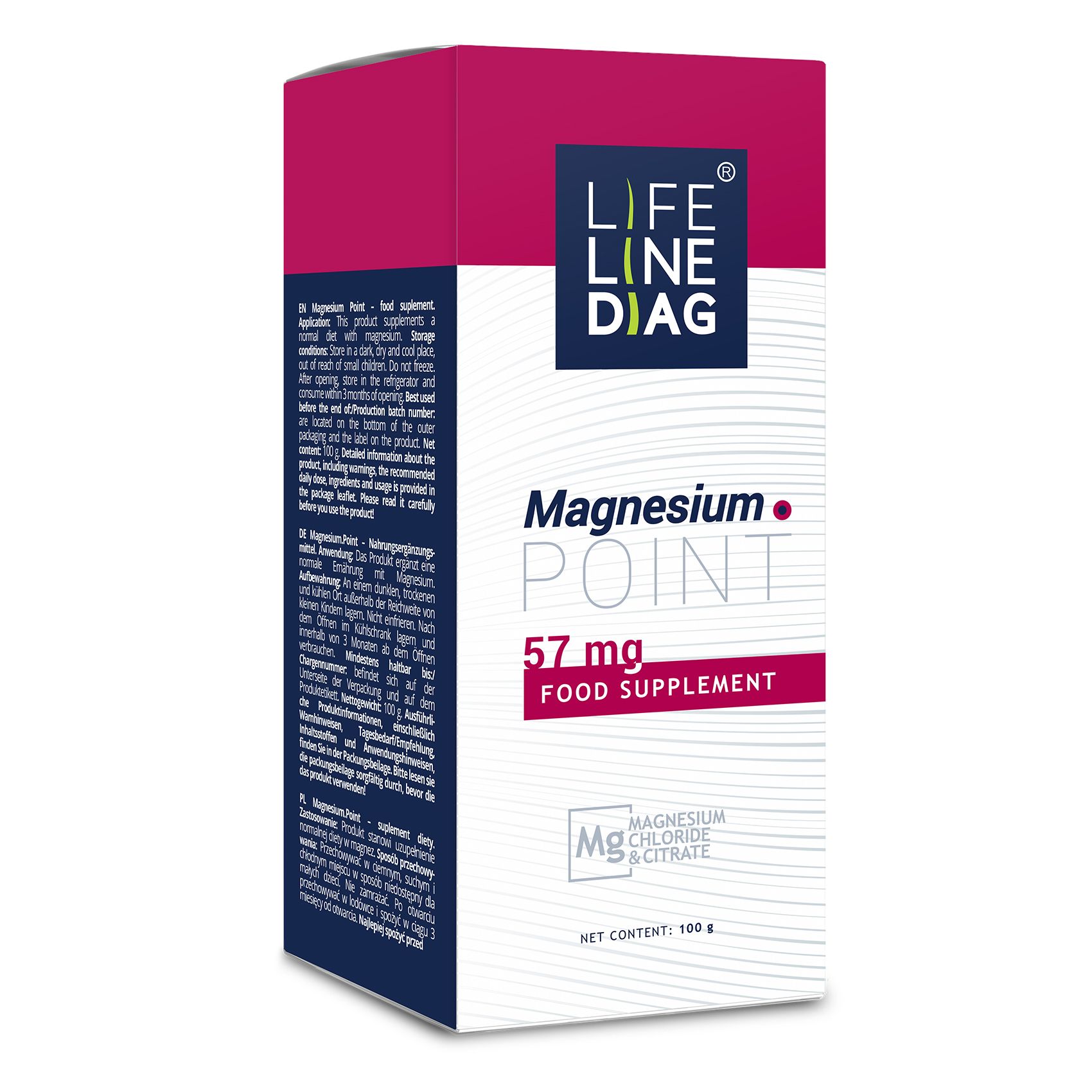 Lifeline Diag Magnesium Point 100 g Lifeline Diag