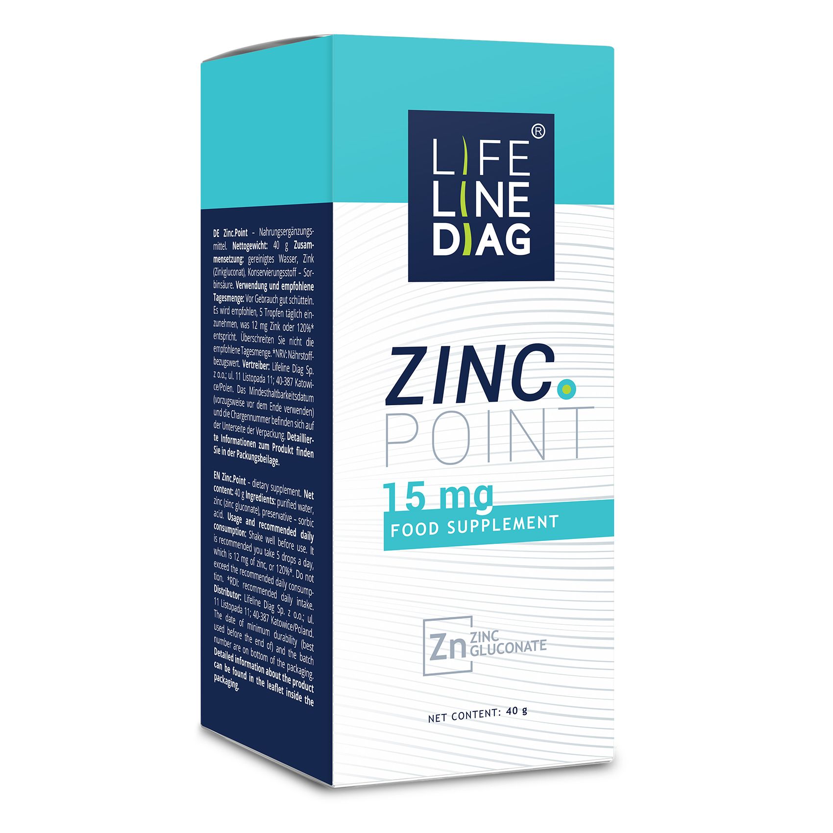 Lifeline Diag Zinc Point 40 g Lifeline Diag