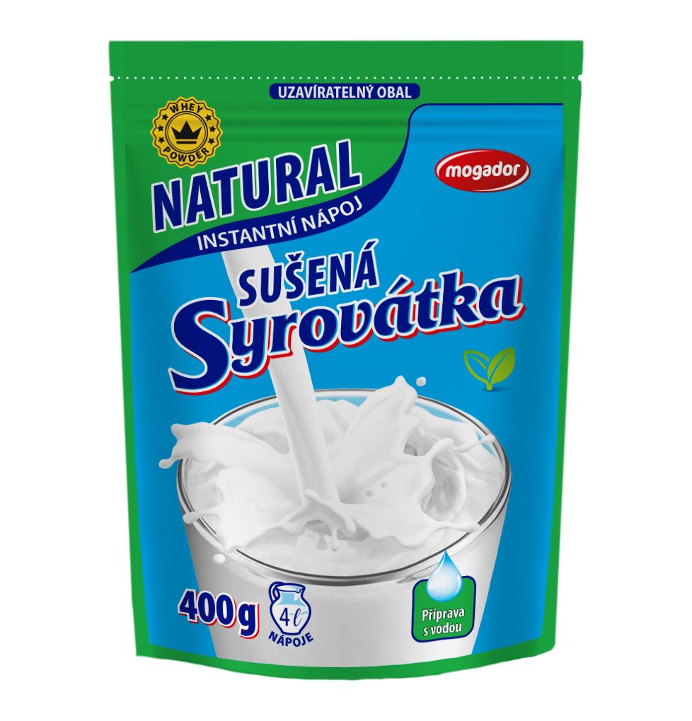 Mogador Syrovátka sušená Natural sáček 400 g Mogador