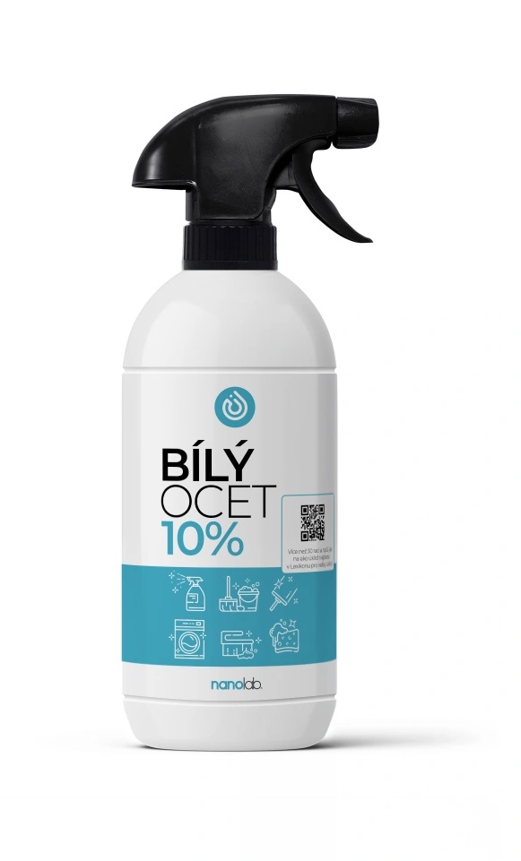 Nanolab Bílý ocet 10% 500 ml Nanolab