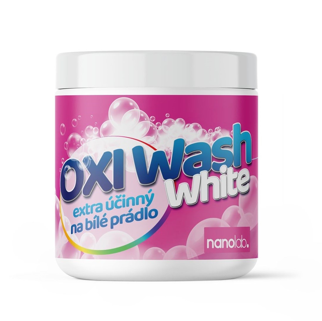 Nanolab OXI Wash Extra účinný na bílé prádlo 500 g Nanolab