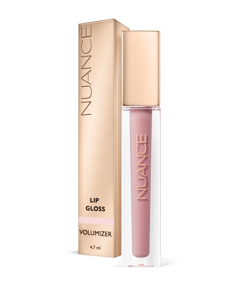 Nuance Lip Gloss Volumizer 01 Authentic Crystal lesk na rty 4