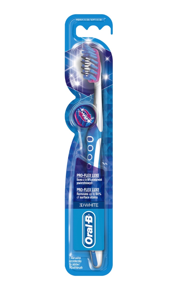 Oral-B 3D White Luxe Pro Flex zubní kartáček Oral-B