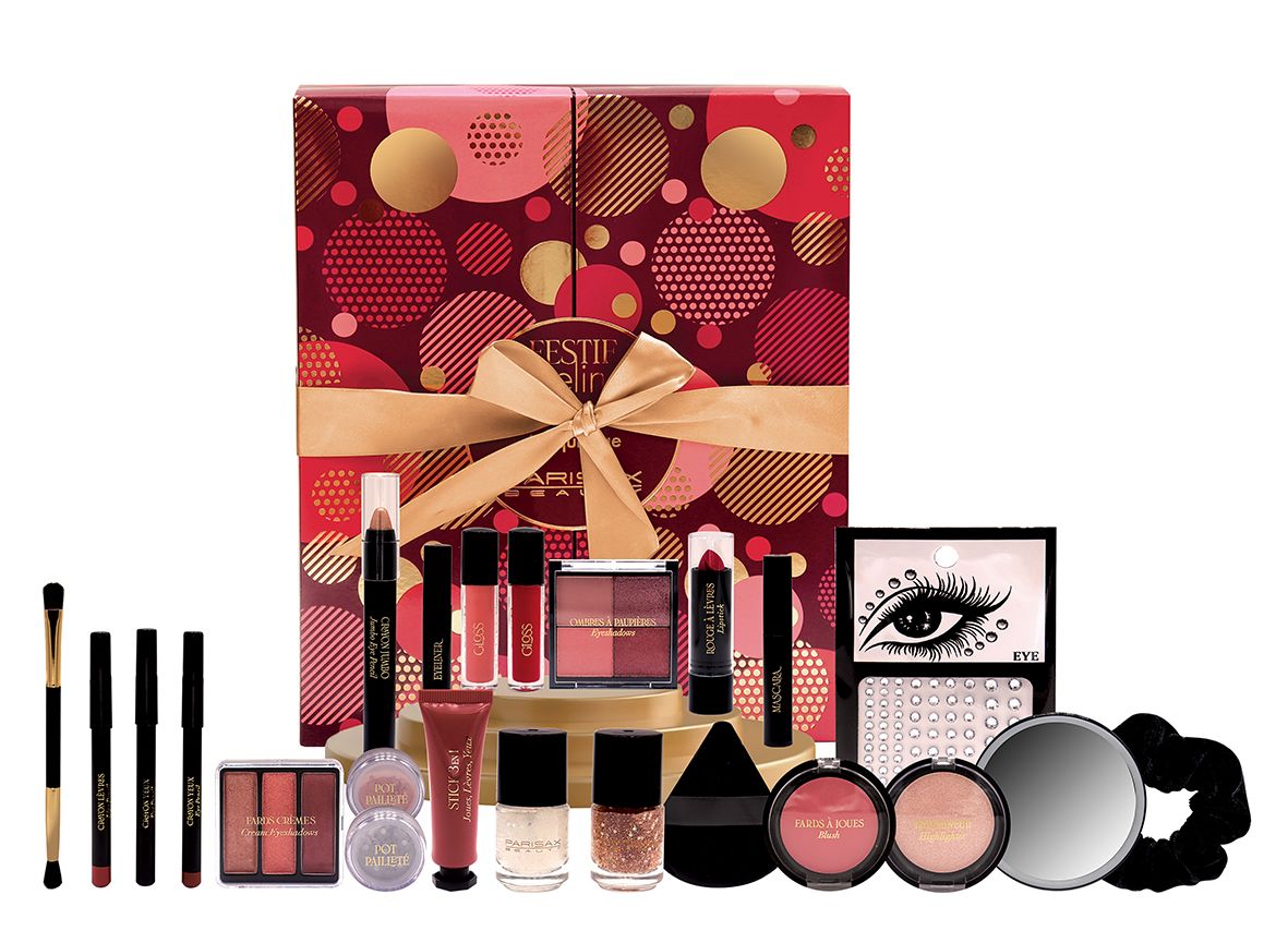 ParisAx Make-up Adventní kalendář 24 ks ParisAx