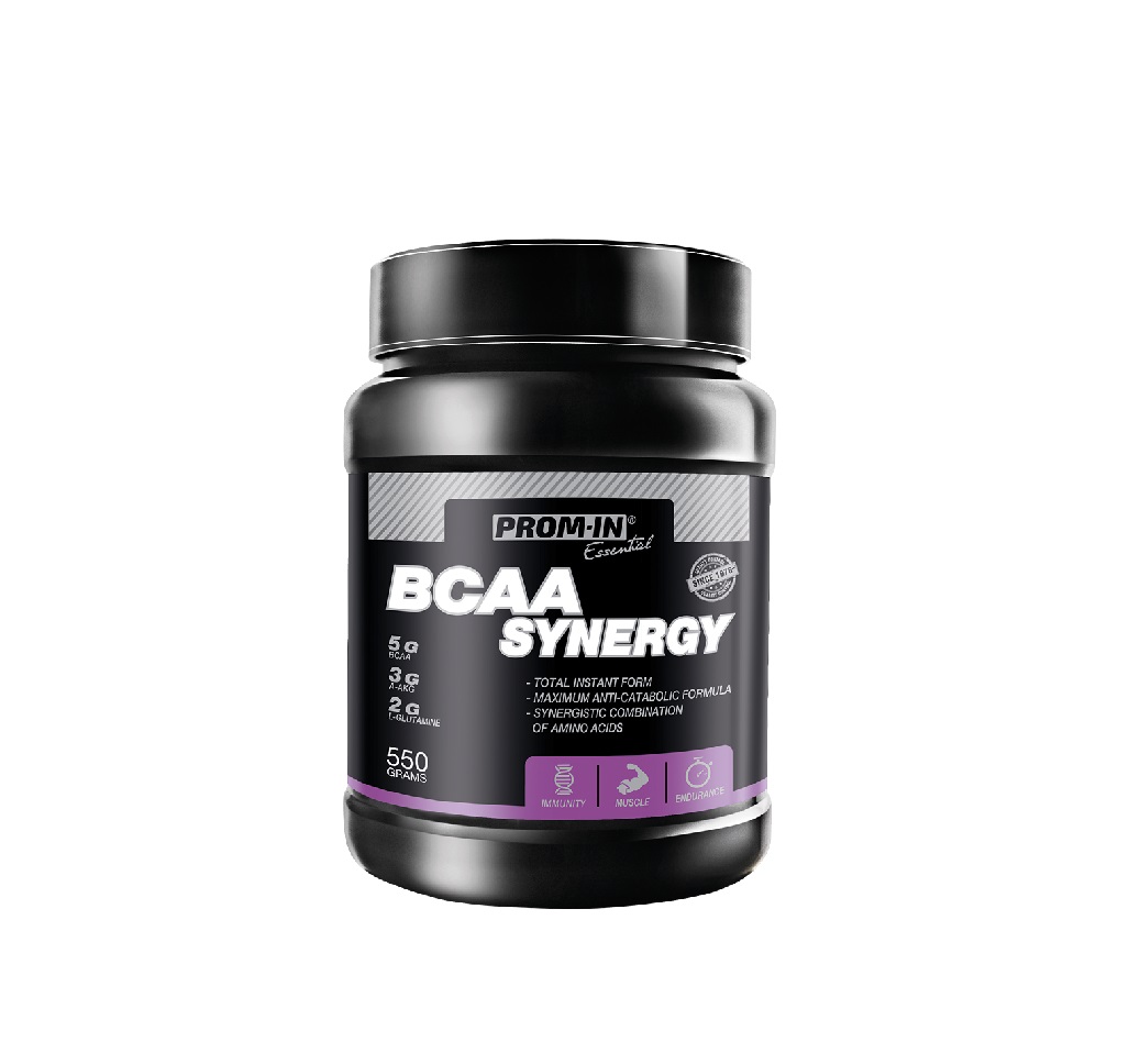 Prom-IN BCAA Synergy Zelené jablko 550 g Prom-IN