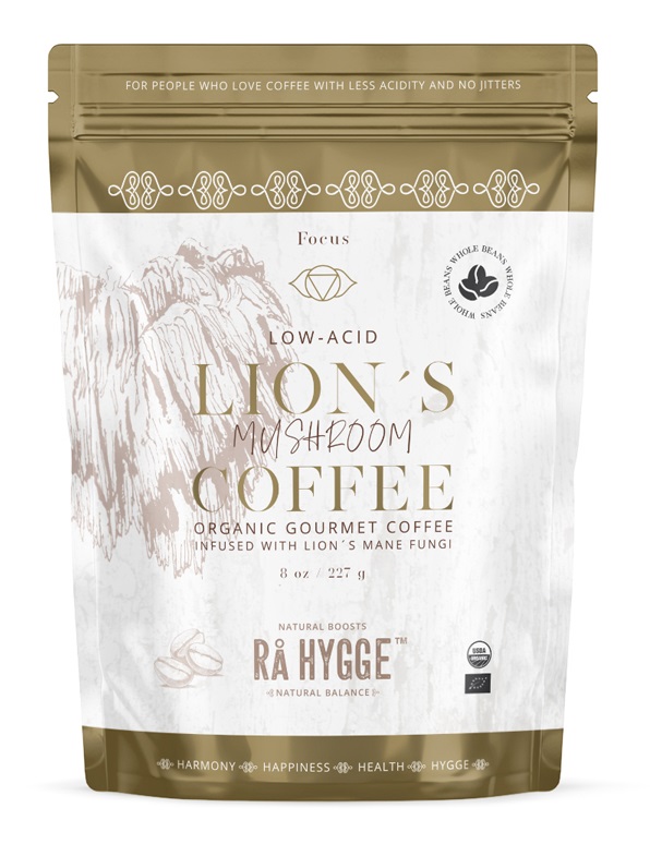 Ra Hygge BIO Honduras Arabica Lion’s Mane zrnková káva 227 g Ra Hygge