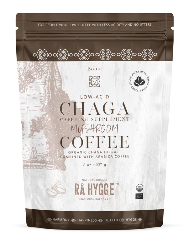 Ra Hygge BIO Peru Arabica Chaga zrnková káva 227 g Ra Hygge