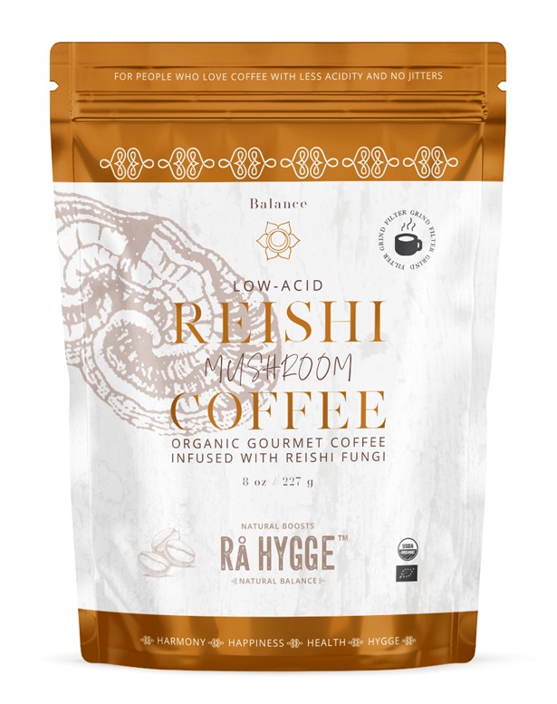 Ra Hygge BIO Peru Arabica Reishi mletá káva 227 g Ra Hygge