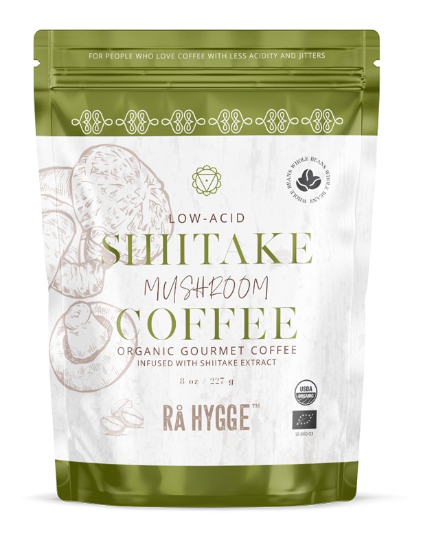 Ra Hygge BIO Peru Arabica Shiitake zrnková káva 227 g Ra Hygge