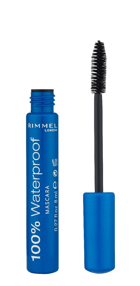 Rimmel Extra Super Lash 100% Waterproof řasenka černá 8 ml Rimmel