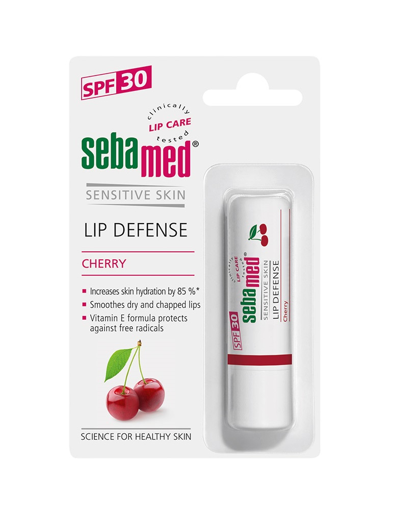 Sebamed Balzám na rty SPF30 Třešeň 4