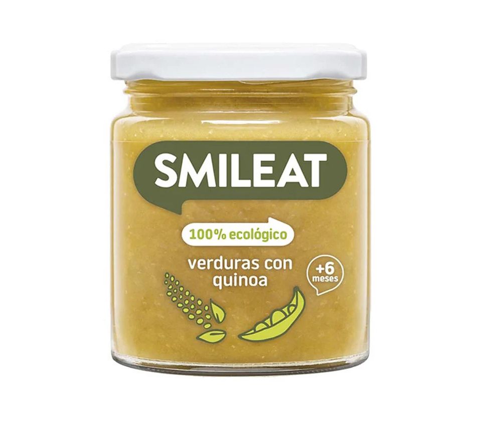 Smileat BIO příkrm quinoa se zeleninou s extra panenským olivovým olejem 6M+ 230 g Smileat