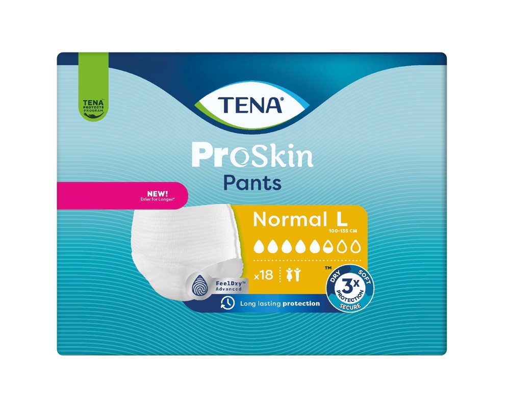 Tena Pants ProSkin Normal L inkontinenční kalhotky 18 ks Tena