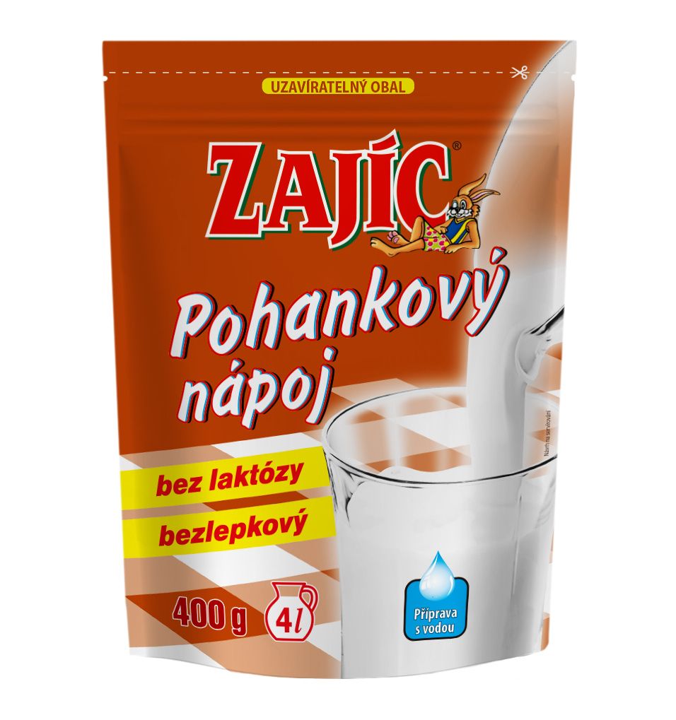 Zajíc Pohanový nápoj sáček 400 g Zajíc