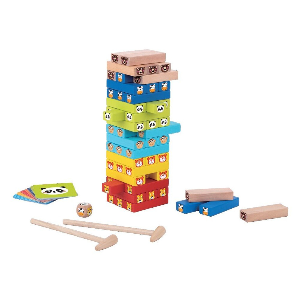 2Kids Toys Jenga se zvířátky 81 ks 2Kids Toys