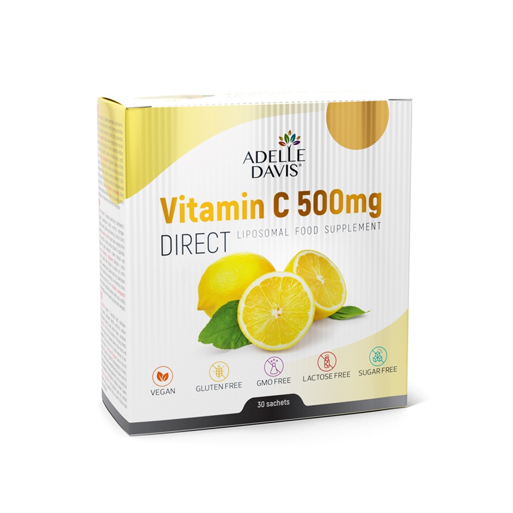 Adelle Davis Vitamin C DIRECT 500 mg 30 sáčků Adelle Davis