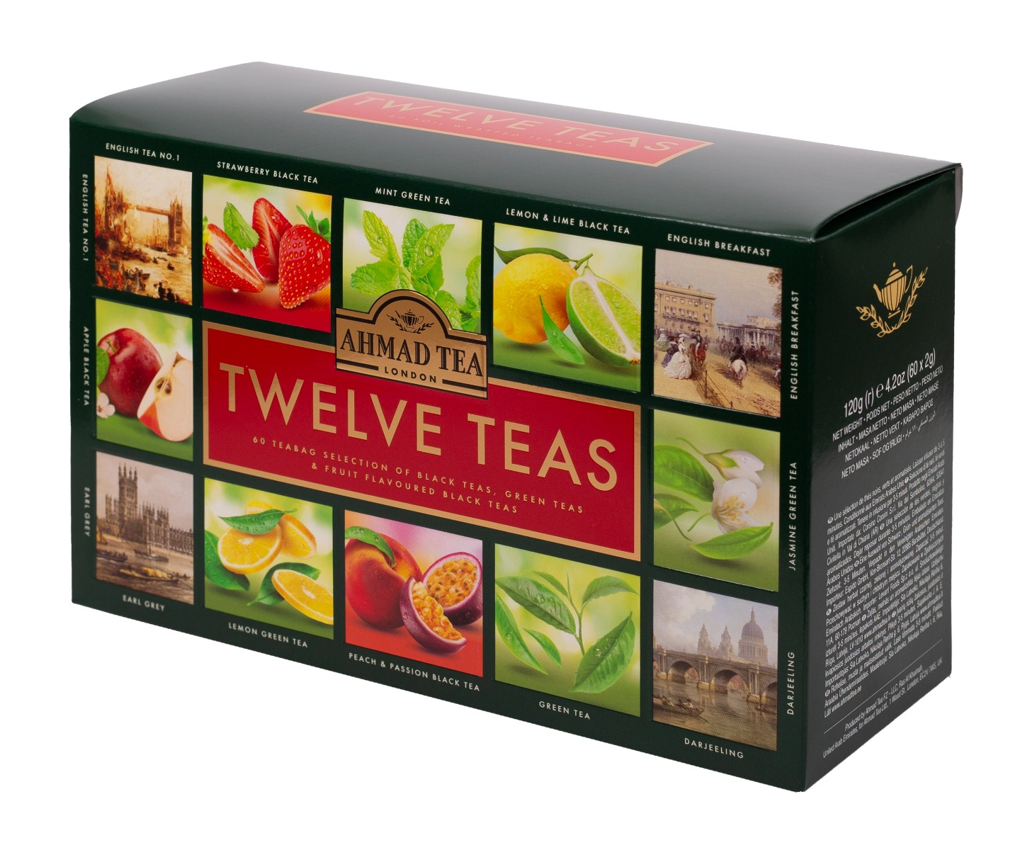 Ahmad Tea Twelve Teas porcovaný čaj 60x2 g Ahmad Tea