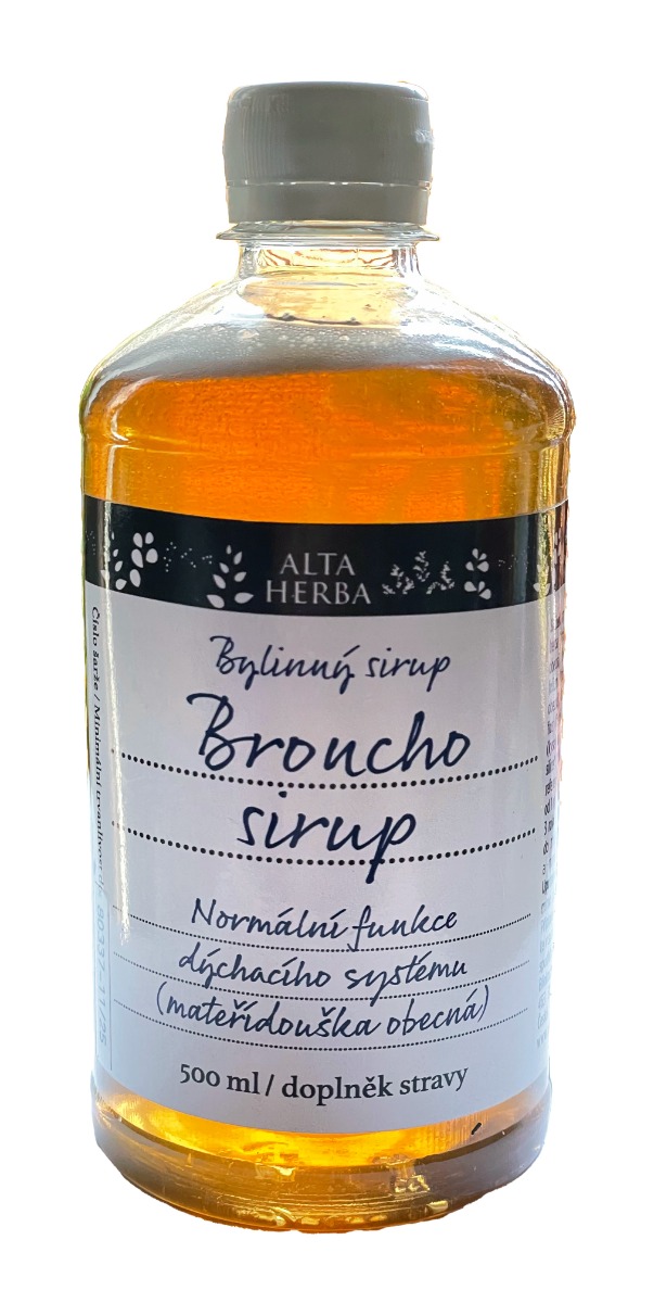 AltaHerba Bylinný sirup Broncho 500 ml AltaHerba