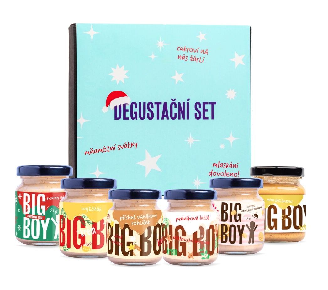 BIG BOY Degustační set Vánoce 2024 6x55 g BIG BOY