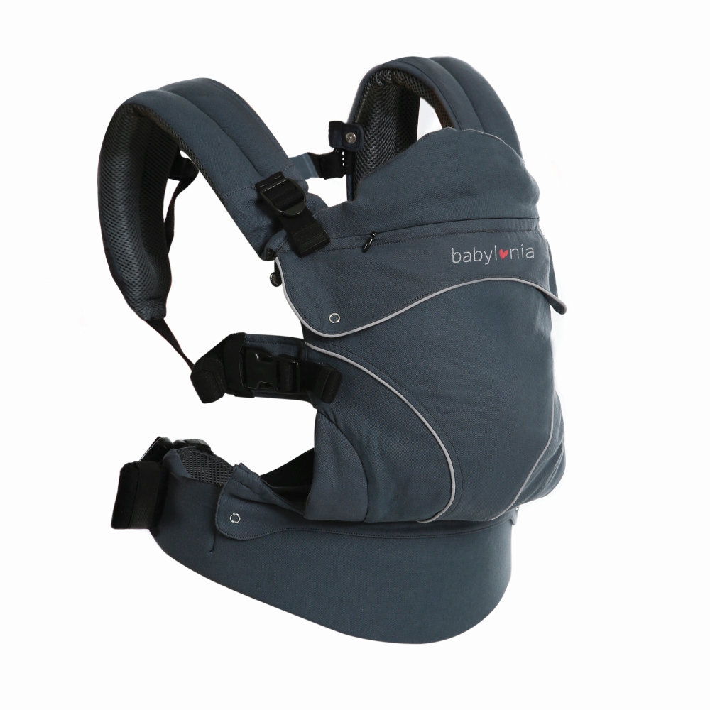 Babylonia Flexia Ergonomické nosítko 1 ks Deep Grey Babylonia