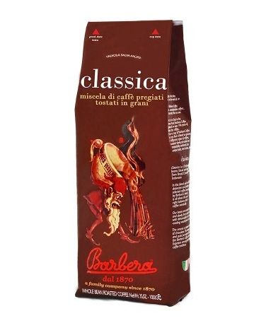 Barbera Classica 60% Arabica 40% Robusta zrnková káva 1000 g Barbera