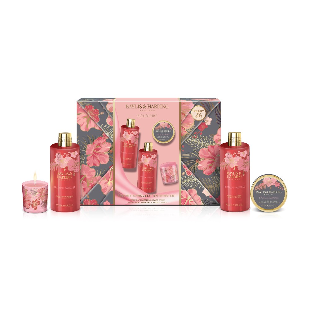 Baylis & Harding Sada péče o tělo Boudoire 4 ks Baylis & Harding