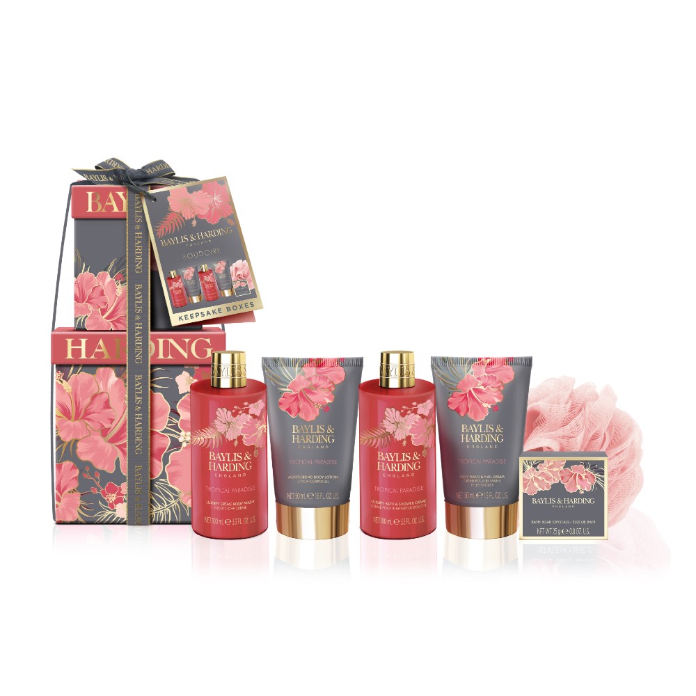 Baylis & Harding Sada péče o tělo Boudoire 6 ks Baylis & Harding