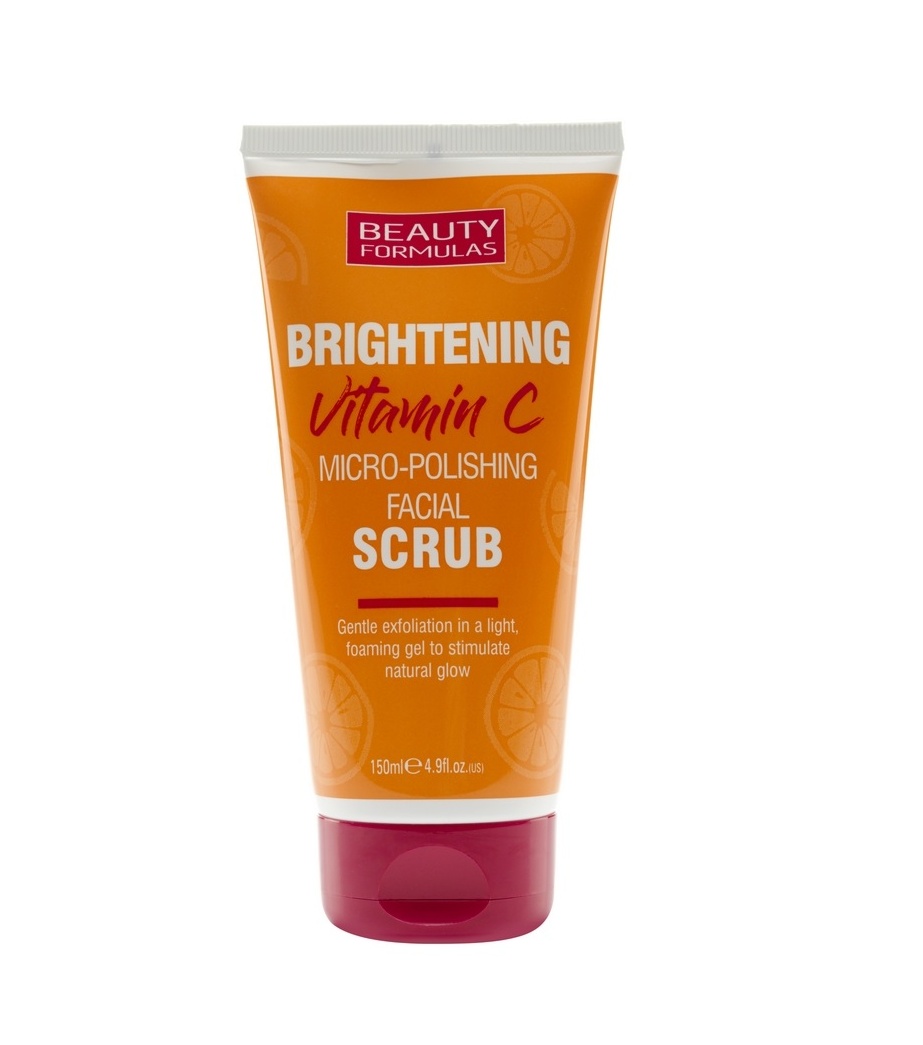 Beauty Formulas Rozjasňující pleťový scrub s vitaminem C 150 ml Beauty Formulas